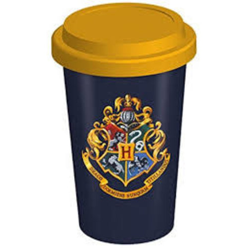 Harry Potter Hogwarts Crest Travel Mug Harry Potter Hogwarts Crest Travel Mug