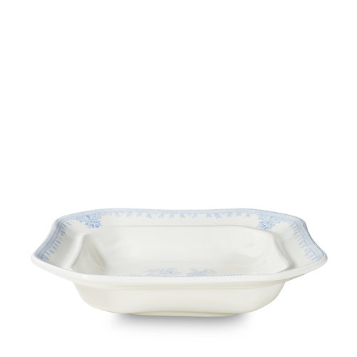 Burleigh Pottery Asiatic Pheasants Blue Open Veg Dish Burleigh Pottery Asiatic Pheasants Blue Open Veg Dish