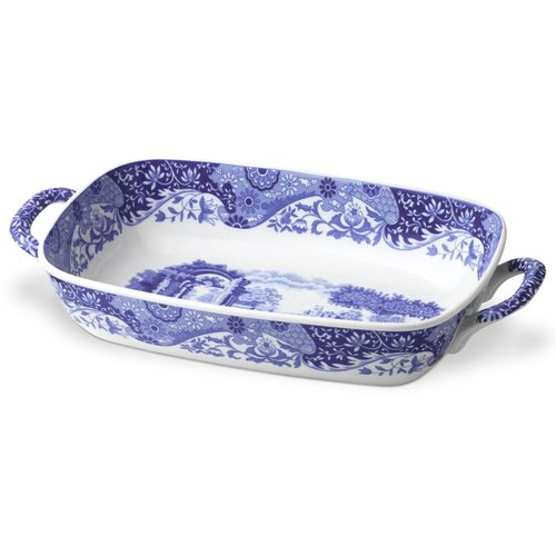 Spode Blue Italian Handled Serving Dish Spode Blue Italian Handled Serving Dish