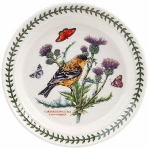 Portmeirion Botanic Garden Birds Dinner Plate Goldfinch Portmeirion Botanic Garden Birds Dinner Plate Goldfinch