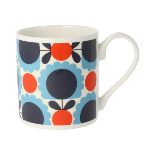Orla Kiely Scallop Flower Spot Mug Orla Kiely Scallop Flower Spot Mug