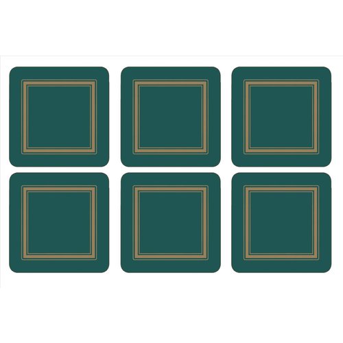 Pimpernel Pimpernel Emerald Classic Coasters Pimpernel Pimpernel Emerald Classic Coasters