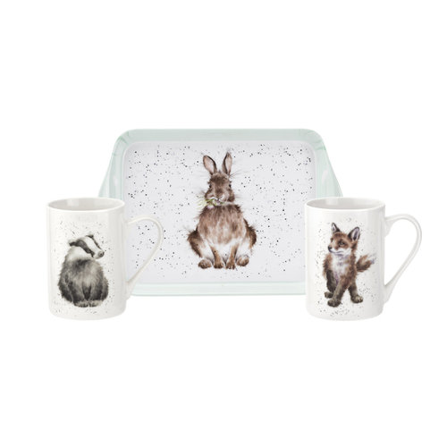 Wrendale Wrendale Garden Friend Mug & Tray Set Wrendale Wrendale Garden Friend Mug & Tray Set