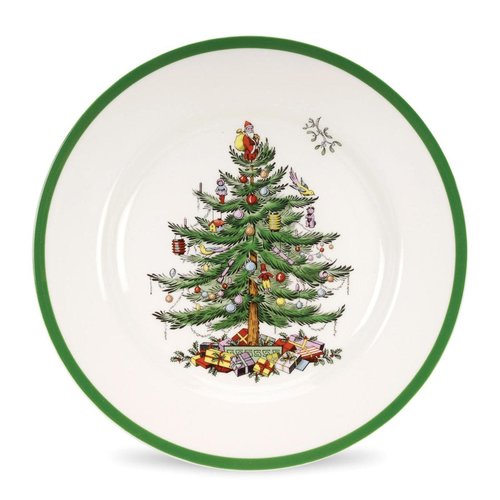 Spode Christmas Tree Spode 8" Salad Plate Spode Christmas Tree Spode 8" Salad Plate