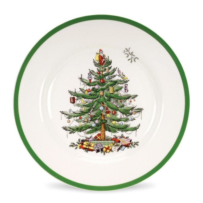 Christmas Tree Salad Plate