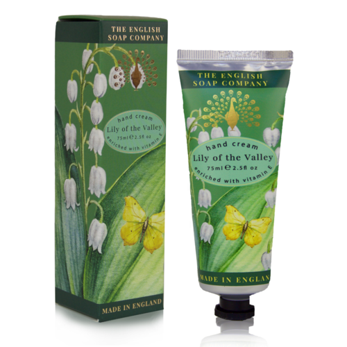 The English Soap Company Lily of the Valley Hand Cream 75ml The English Soap Company Lily of the Valley Hand Cream 75ml