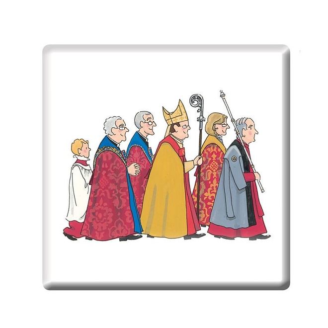 Alison Gardiner Cathedral Procession Coaster