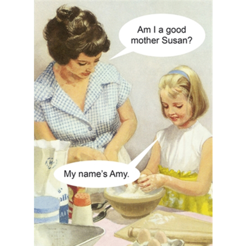 Bad Mother Mother's Day Card Bad Mother Mother's Day Card