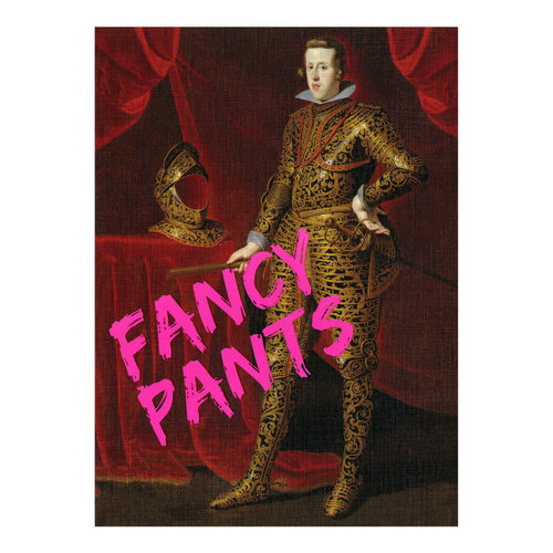 Santoro London Fancy Pants Card Santoro London Fancy Pants Card
