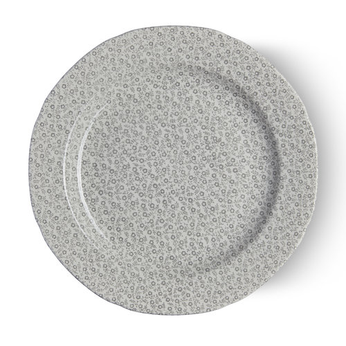 Burleigh Pottery Dove Grey Felicity Dinner Plate Burleigh Pottery Dove Grey Felicity Dinner Plate