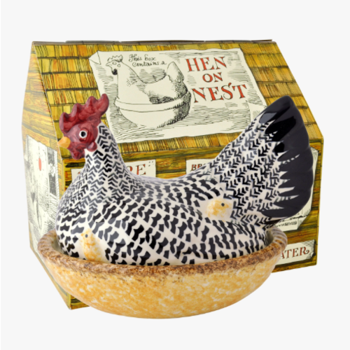 Emma Bridgewater Silver Hen on Nest Boxed Emma Bridgewater Silver Hen on Nest Boxed
