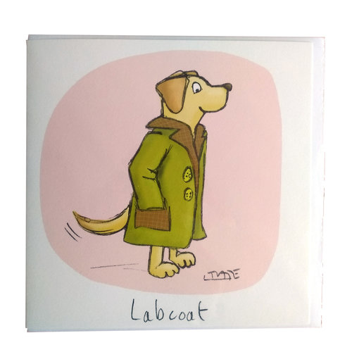 Labcoat Greeting Card Labcoat Greeting Card