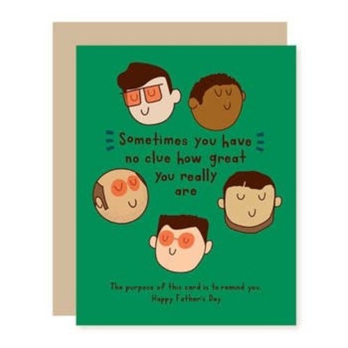 No Clue Father's Day Card No Clue Father's Day Card