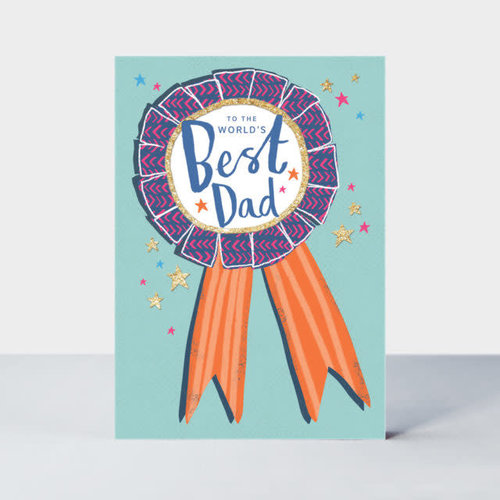 World's Best Dad Father's Day Card World's Best Dad Father's Day Card