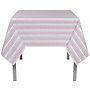 Rectangular North Pole Stripe Tablecloth Long