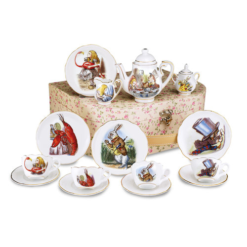 Reutter Porzellan Alice in Wonderland Tea Set for 4 Reutter Porzellan Alice in Wonderland Tea Set for 4