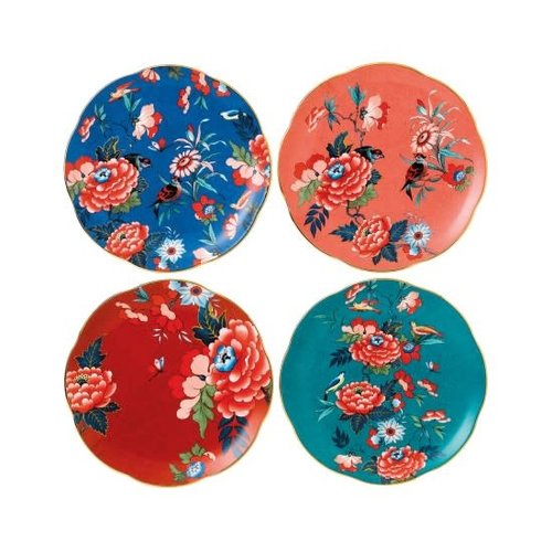 Wedgwood Paeonia Blush Set of 4 Plates Wedgwood Paeonia Blush Set of 4 Plates