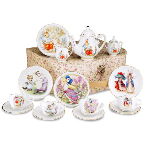 Reutter Porzellan Peter Rabbit Tea Set for 4 - Friends Reutter Porzellan Peter Rabbit Tea Set for 4 - Friends