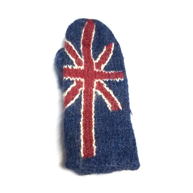 Union Jack Flag Mittens