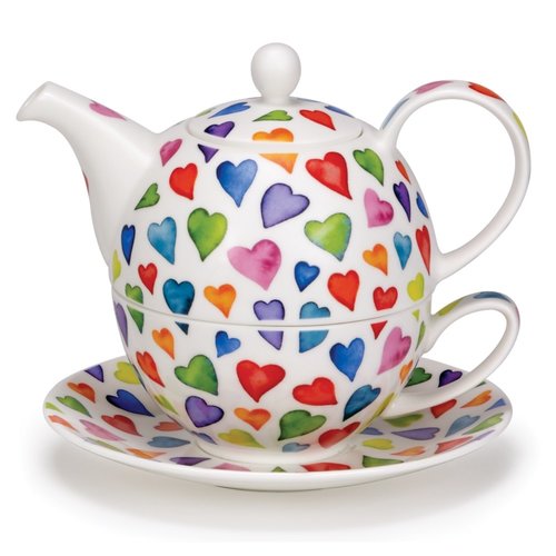 Dunoon Tea for One Warm Hearts Set Dunoon Tea for One Warm Hearts Set
