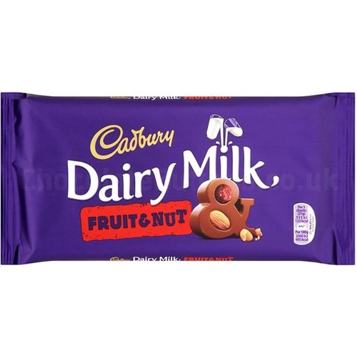 Cadbury Cadbury Dairy Milk Fruit & Nut - 200g Cadbury Cadbury Dairy Milk Fruit & Nut - 200g