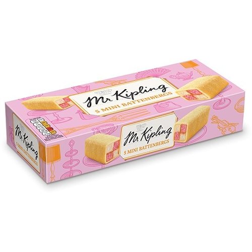 Mr. Kipling Mr. Kipling Mini Battenburgs Mr. Kipling Mr. Kipling Mini Battenburgs