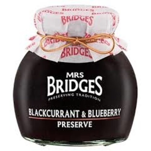 Mrs. Bridges Mrs. Bridges Blackcurrant and Blueberry Preserve 4oz Mrs. Bridges Mrs. Bridges Blackcurrant and Blueberry Preserve 4oz