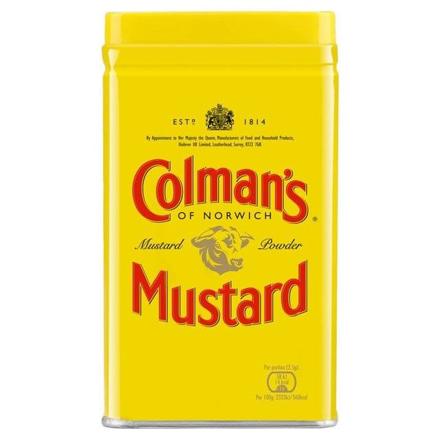Colmans Original Mustard Powder British Isles