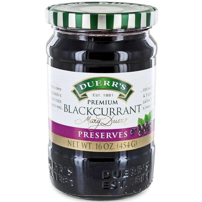 Duerr's Blackcurrant Preserves