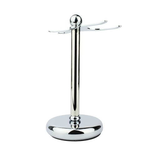 Edwin Jagger Chrome Stand for Double Edge Safety Razor and Shaving Brush Edwin Jagger Chrome Stand for Double Edge Safety Razor and Shaving Brush