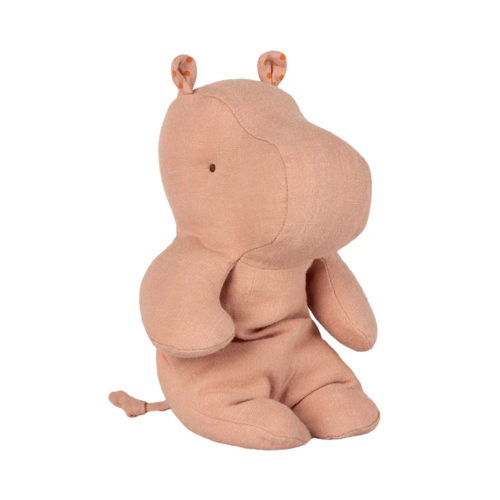 Maileg Maileg Safari Friends Small Hippo Dusty Rose Maileg Maileg Safari Friends Small Hippo Dusty Rose