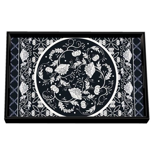 Michel Design Works Bouquet Wooden Vanity Tray Michel Design Works Bouquet Wooden Vanity Tray