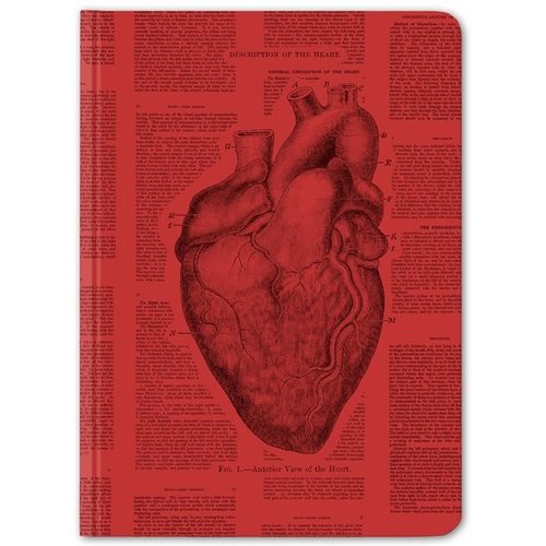 Anatomical Heart Hardcover Journal - Dot Grid Anatomical Heart Hardcover Journal - Dot Grid