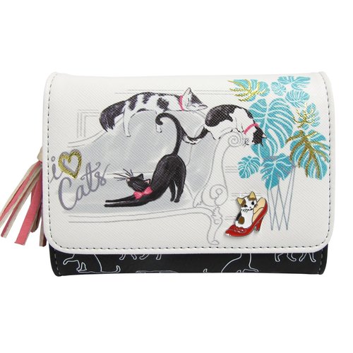 Disaster Designs Keepsake I Love Cats Purse Disaster Designs Keepsake I Love Cats Purse
