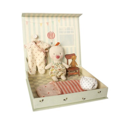 Maileg Maileg Ginger Baby Room Play Set Maileg Maileg Ginger Baby Room Play Set