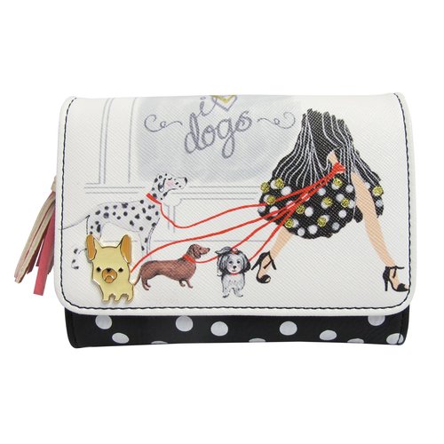 Disaster Designs Keepsake I Love Dogs Purse Disaster Designs Keepsake I Love Dogs Purse