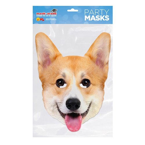 Mask-arade Corgi Mask Mask-arade Corgi Mask