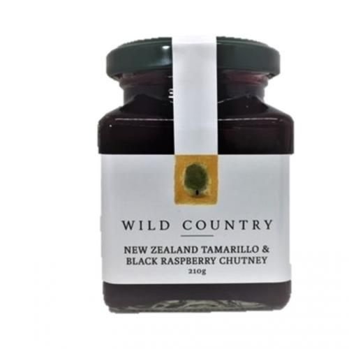 Wild Country New Zealand Tamarillo & Black Rasp Chutney Wild Country New Zealand Tamarillo & Black Rasp Chutney