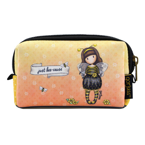 Santoro London Gorjuss "Bee-Loved" Neoprene Accessory Pouch Santoro London Gorjuss "Bee-Loved" Neoprene Accessory Pouch