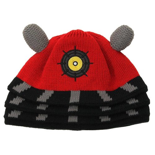 Doctor Who Dalek Beanie Red Doctor Who Dalek Beanie Red