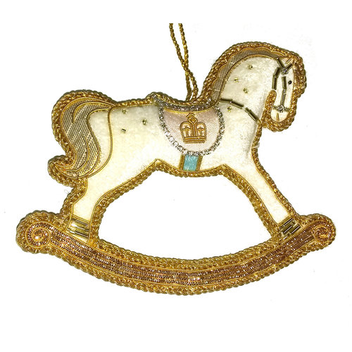 St. Nicolas St. Nicolas Royal Baby 2019 Rocking Horse Ornament St. Nicolas St. Nicolas Royal Baby 2019 Rocking Horse Ornament