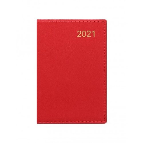 Letts of London Belgravia Mini Pocket Week to View Leather Diary with Planners 2021 Red Letts of London Belgravia Mini Pocket Week to View Leather Diary with Planners 2021 Red