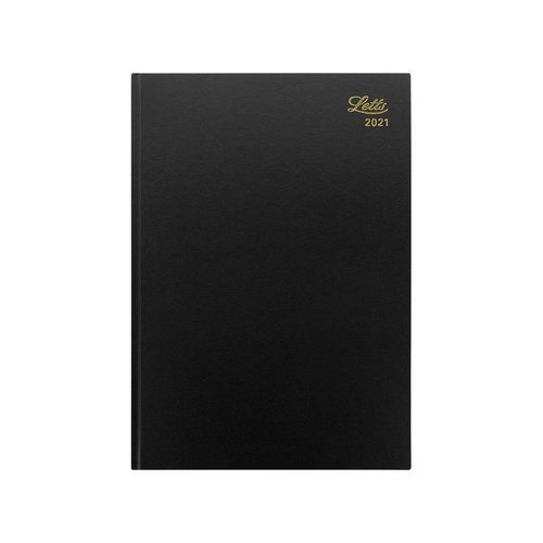 Letts of London Principal A4 Day-per-Page 2021 Diary Black Letts of London Principal A4 Day-per-Page 2021 Diary Black