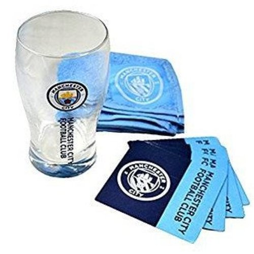 Manchester City Mini Bar Set Manchester City Mini Bar Set