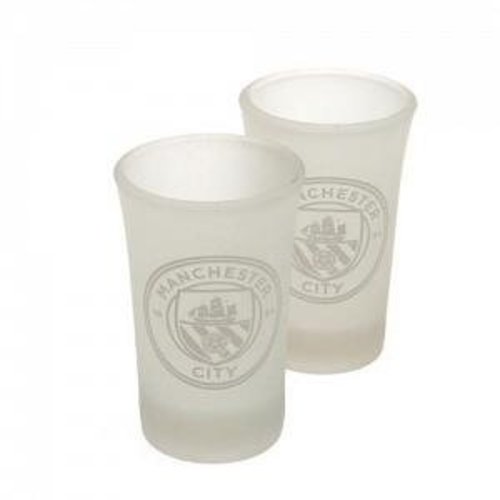 Manchester City Shot Glasses 2 Pack Manchester City Shot Glasses 2 Pack