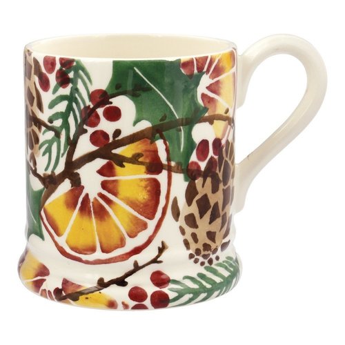 Emma Bridgewater Holly Wreath 1/2 Pint Mug Emma Bridgewater Holly Wreath 1/2 Pint Mug