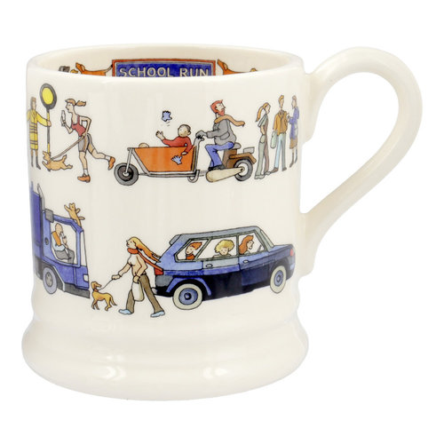 Emma Bridgewater School Run 1/2 Pint Mug Emma Bridgewater School Run 1/2 Pint Mug