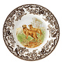 Woodland Salad Plate (Golden Retriever)