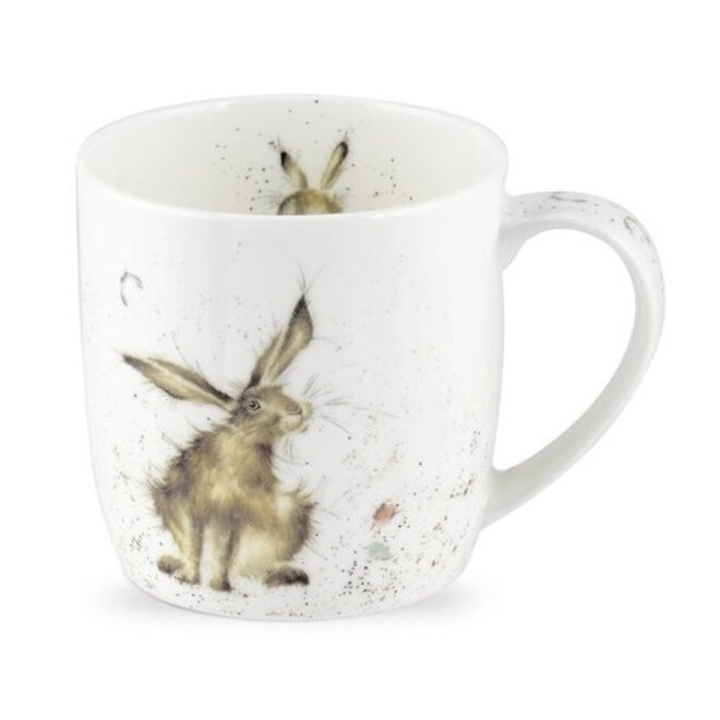 'Good Hare Day' Hare Small Mug