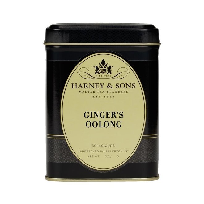Ginger's Oolong Loose Tea Tin